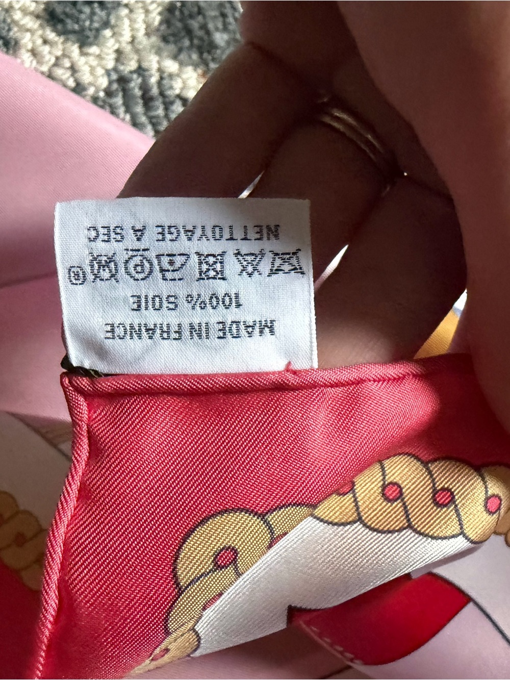 Hermès “La Berline Bayadère” Carré 90 silk scarf - Picture 4 of 11